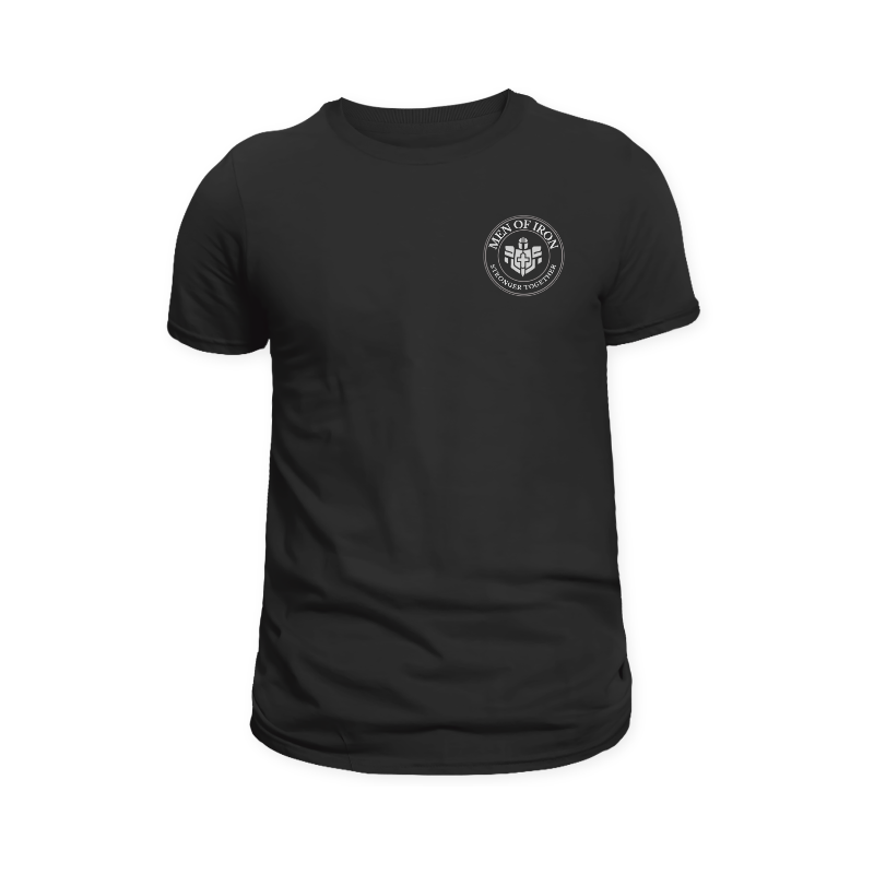 men of iron tee Men of Iron T-Shirts - Image 1